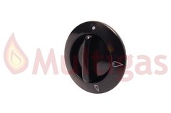 PERILLA COCINA DOMEC M/95. NEGRA CON BASE - Multigas