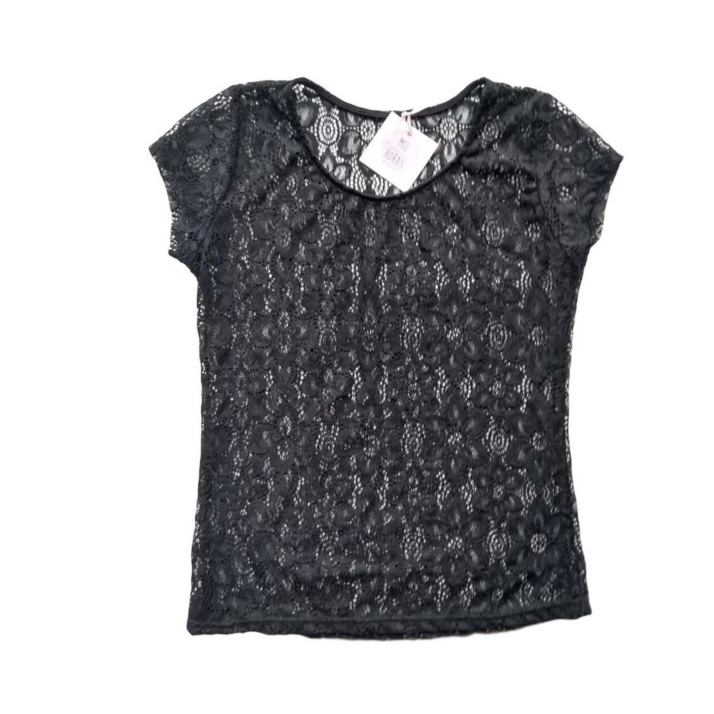 Remera encaje - Comprar en Mil Horas Ropa