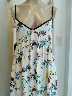 Mini vestido de flores - tienda online