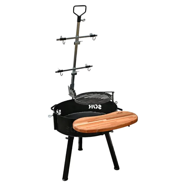 Fogonero Ø 67 cm con Patas Estaca Cruz