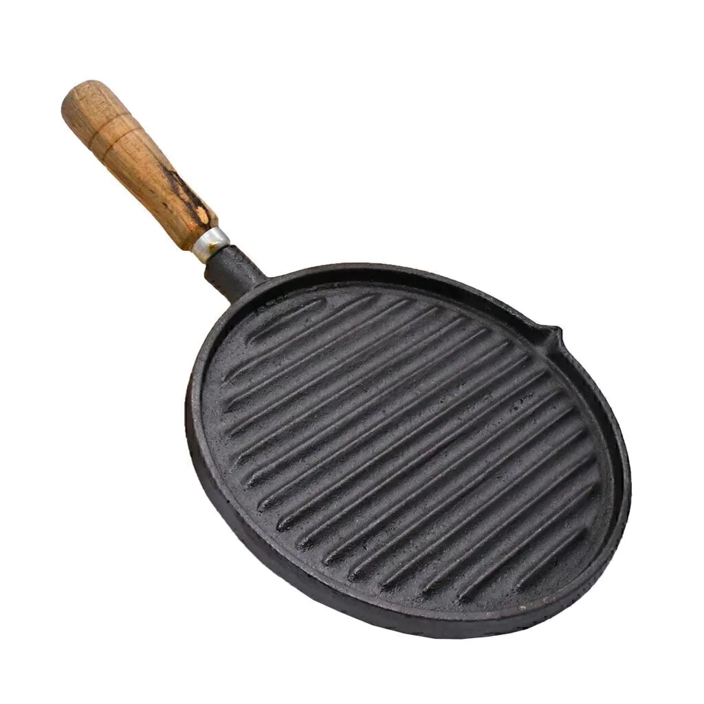 Plancha Grillada Redonda 22 cm BARBERO