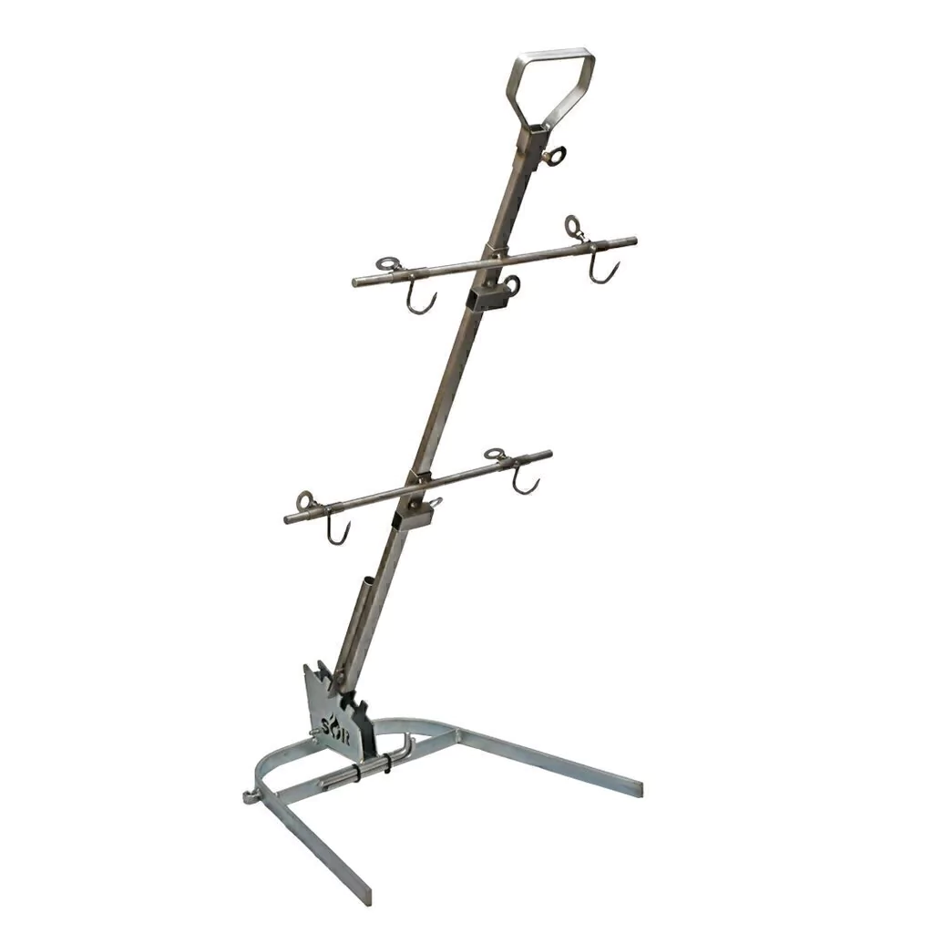 Estaca Cruz Acero Inoxidable 80 cm Regulable