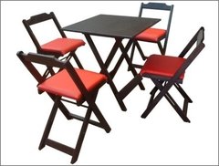 Cadeira dobrável com assento estofado - comprar online