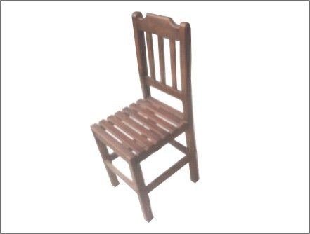 Cadeira Paraná em Madeira Maciça com assento estofado ou ripado