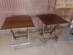 Mesa dobrável 70cm ou 120cm (Somente mesa) - Avulsa - Mesas Club Chapecó - Mesas e cadeiras de madeira para bar e lanchonete