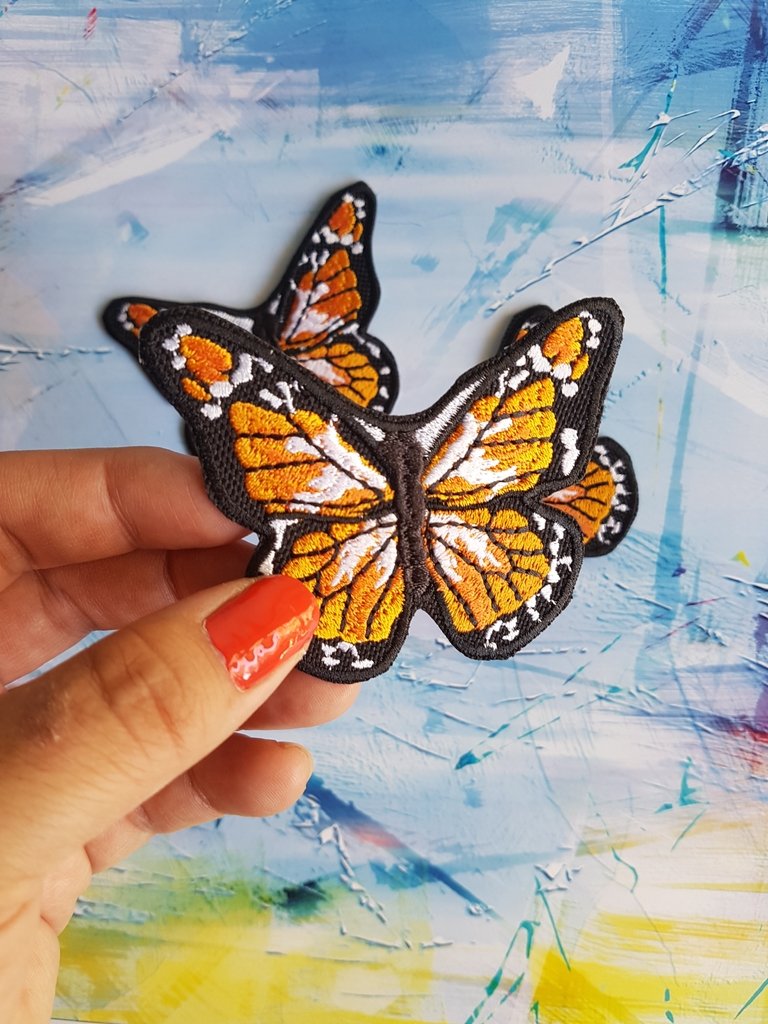 Rosa Mexicana Triple \u0026 Mariposa Parches Bordados