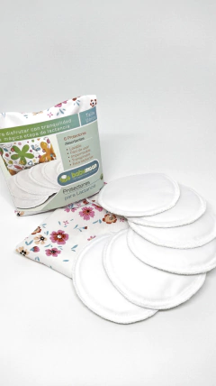Kit x 3 toallas maternas de tela + 6 protectores de lactancia Ecológicos Reutilizables de tela + 12 pads desmaquillantes - buy online