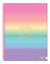 Cuaderno Mooving Universitario Rayado Golden Rainbow