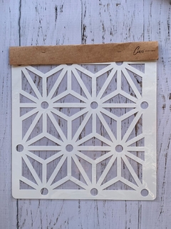 Stencil Modelo Bordado Japonés Cod 4478 - Linea Cupa