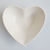 Bowl de Cerâmica Coração Branco 16 cm
