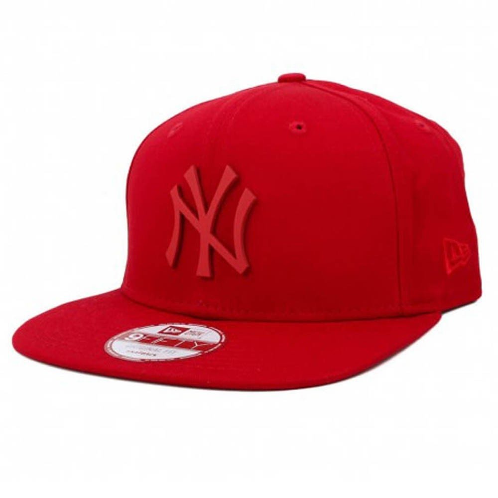 Boné New Era Snapback Original Fit New York Yankees Metal Vermelho