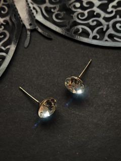 Aros chiquitos de strass CANDACE