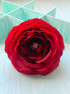 Hebilla flor colorada RED ROSE en internet