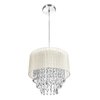 Kit 2 arandelas cganza + 1 pendente manu organza várias cores - comprar online