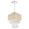 Pendente de organza cristal acrílico marrycrilic varias cores - comprar online