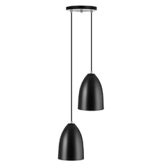 Pendente Cone Bala Sadan Aluminio Duplo Varias Cores - comprar online