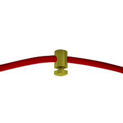 Desviador Para Fio Pendente Luminária Lustre Teto Dourado - loja online