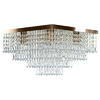 Lustre De Cristal Acrilico Dreamcrillic 40x40 Cobre - comprar online
