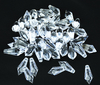 Pirulito Cristal Acrilico 15x38mm Com 4kg Aprox, 1300 a 1350 Peças