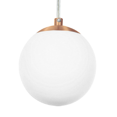 Imagem do Lustres Pendentes Quíntuplo Orby Bolinha Cores Metálicas