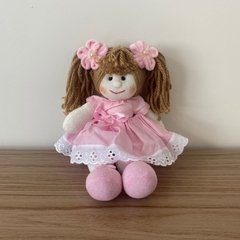 Lustre Balão (Rosa) + Boneca De Pano Camponesa (Rosa) - buy online
