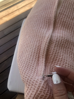 Almohadón nido rosa bebé - comprar online