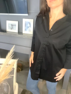 Camisa La Bordevoy Mujer, Tottemham Negra