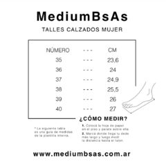 Mocasin Maura Platino en internet