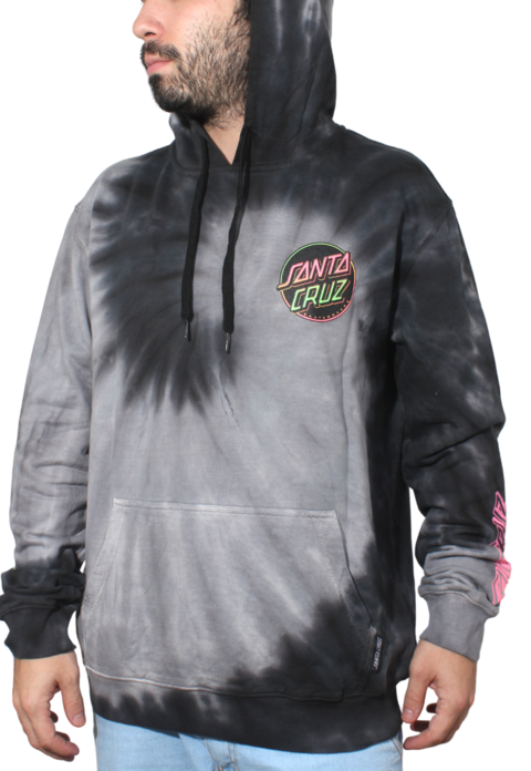 orange santa cruz moletom com capuz