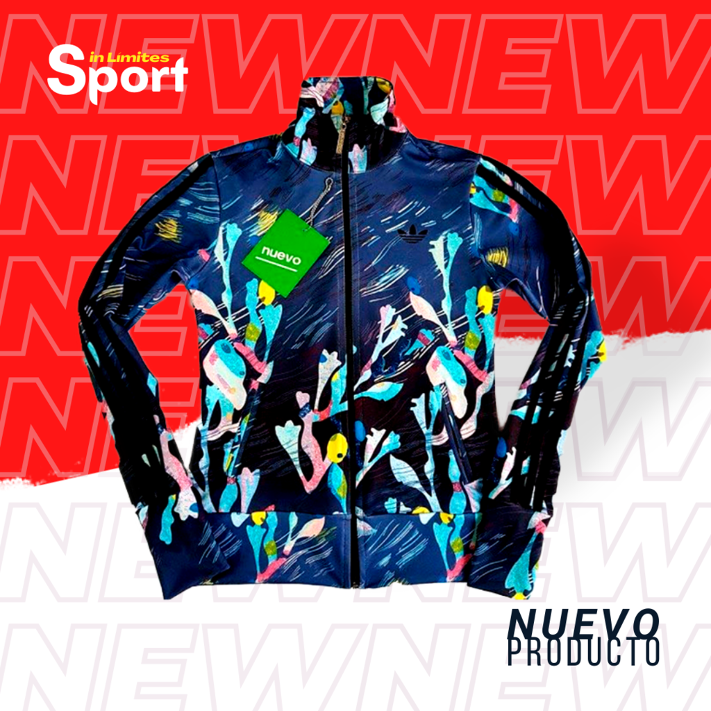 campera adidas multicolor