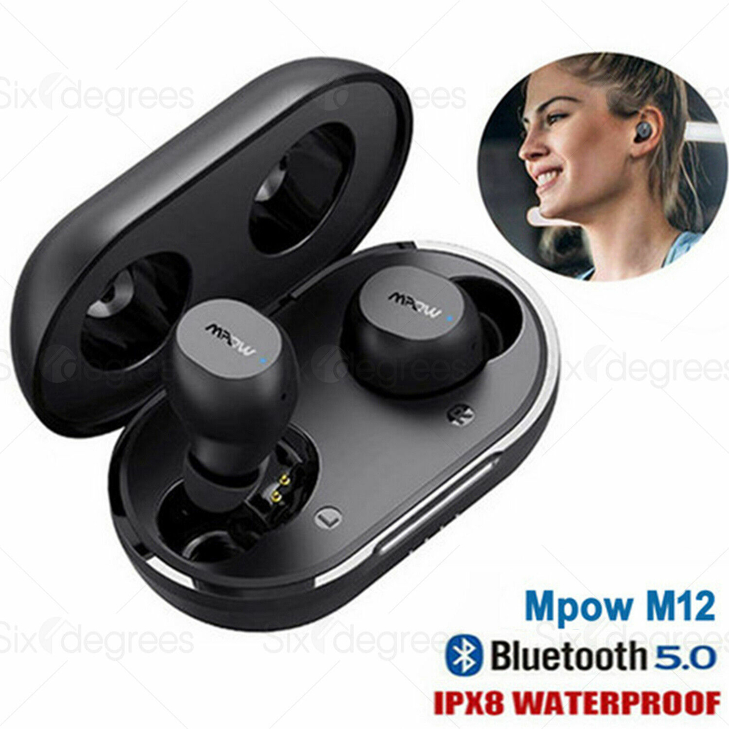 Auricular Mpow M12 Mpow M12 25hrs Touch Control IPX8 Waterproof