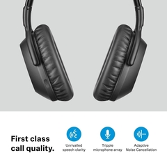 Imagen de Auricular Sennheiser PXC 550 II ANC Cancelacion de Ruidos Touch 30 Horas Aptx Bluetooth Black