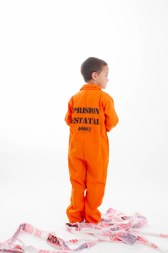 Disfraz preso de niños - Maquina de Disfraces