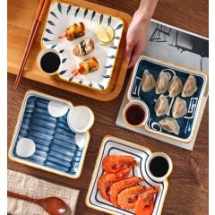 Plato de sushi diseños surtidos