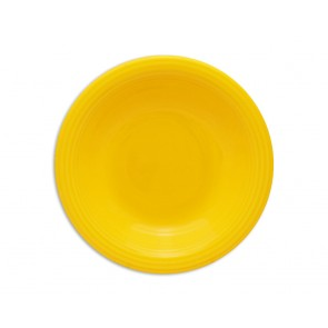 Plato hondo de cerámica ancers amarillo