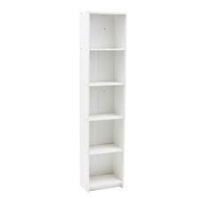 Biblioteca en melanina 5 estantes l9