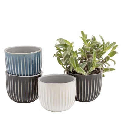 Maceta Pequeña ceramica AZUL