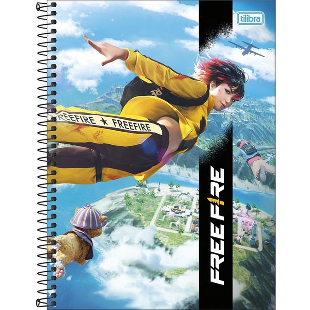 Adesivo Caderno Free Fire