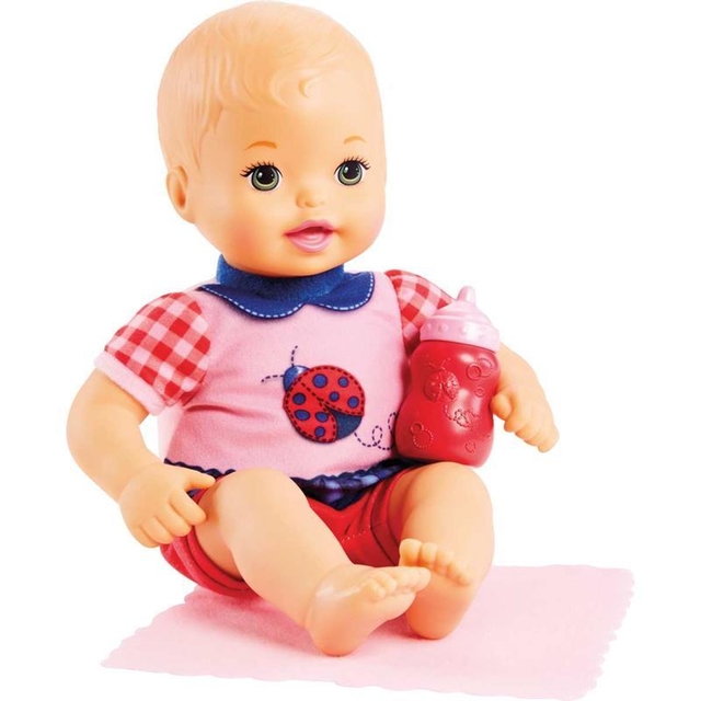 Boneca Bebê Menina Baby Little Mommy Recém Nascida - Roupa Rosa