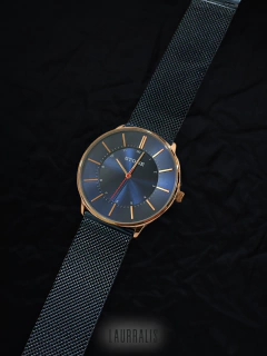 Reloj Azul y Dorado - comprar online