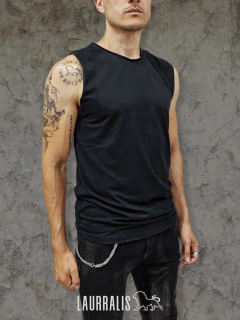 Musculosa Franny negra - comprar online