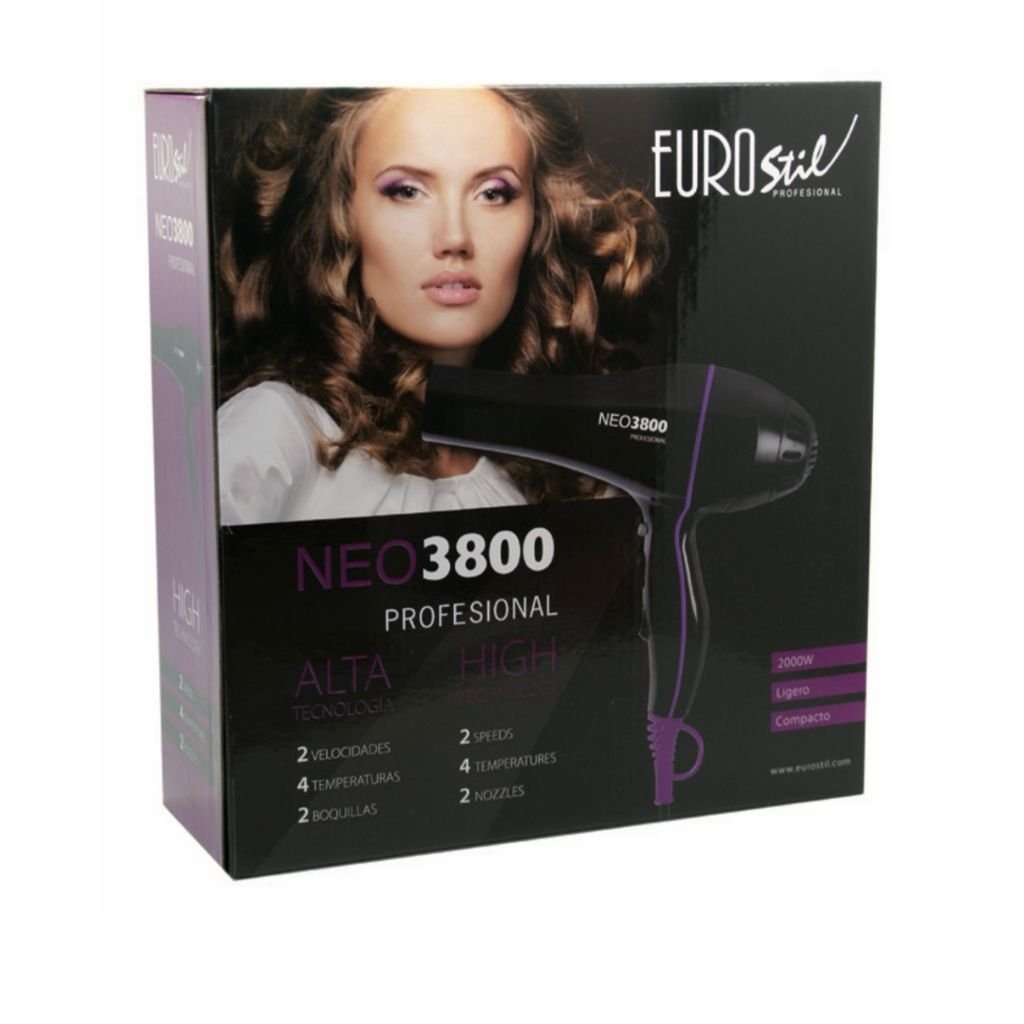 Secador Profesional Eurostil Neo 3800 2000 W - FYLAX
