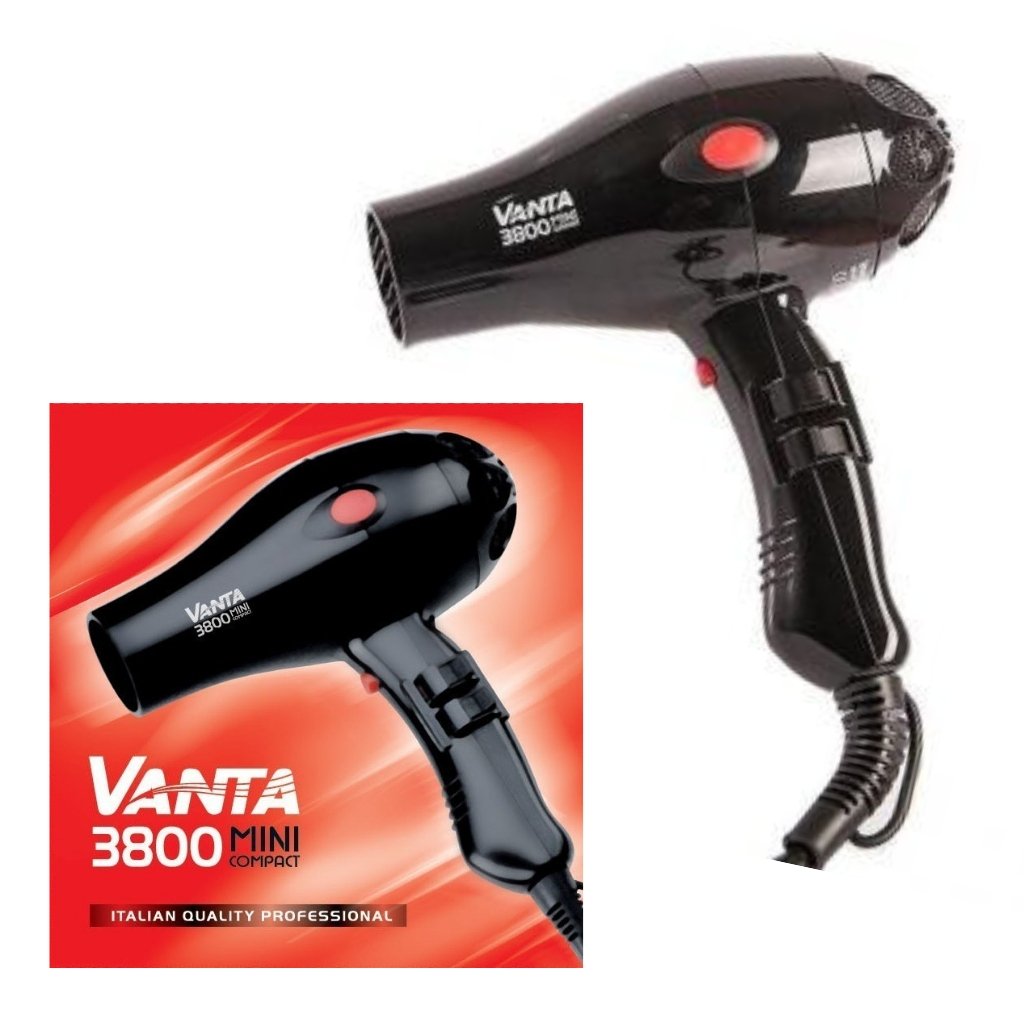 Secador Vanta 3800 Mini Compact Negro - FYLAX