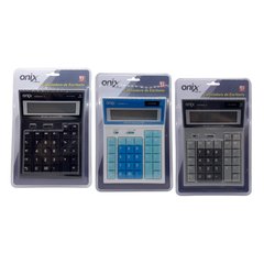 Calculadora de escritorio onix 5001.3 12 digitos - Teclado profesional