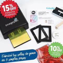 INSOLADORA IMAGEPACK MAQUINA PARA SELLOS + KIT INICIAL en internet