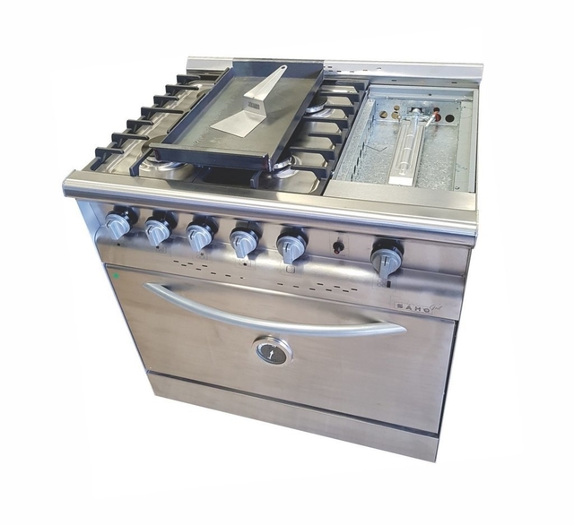 Cocina Industrial Saho 820 Ciega Con Plancha – Gastroquil