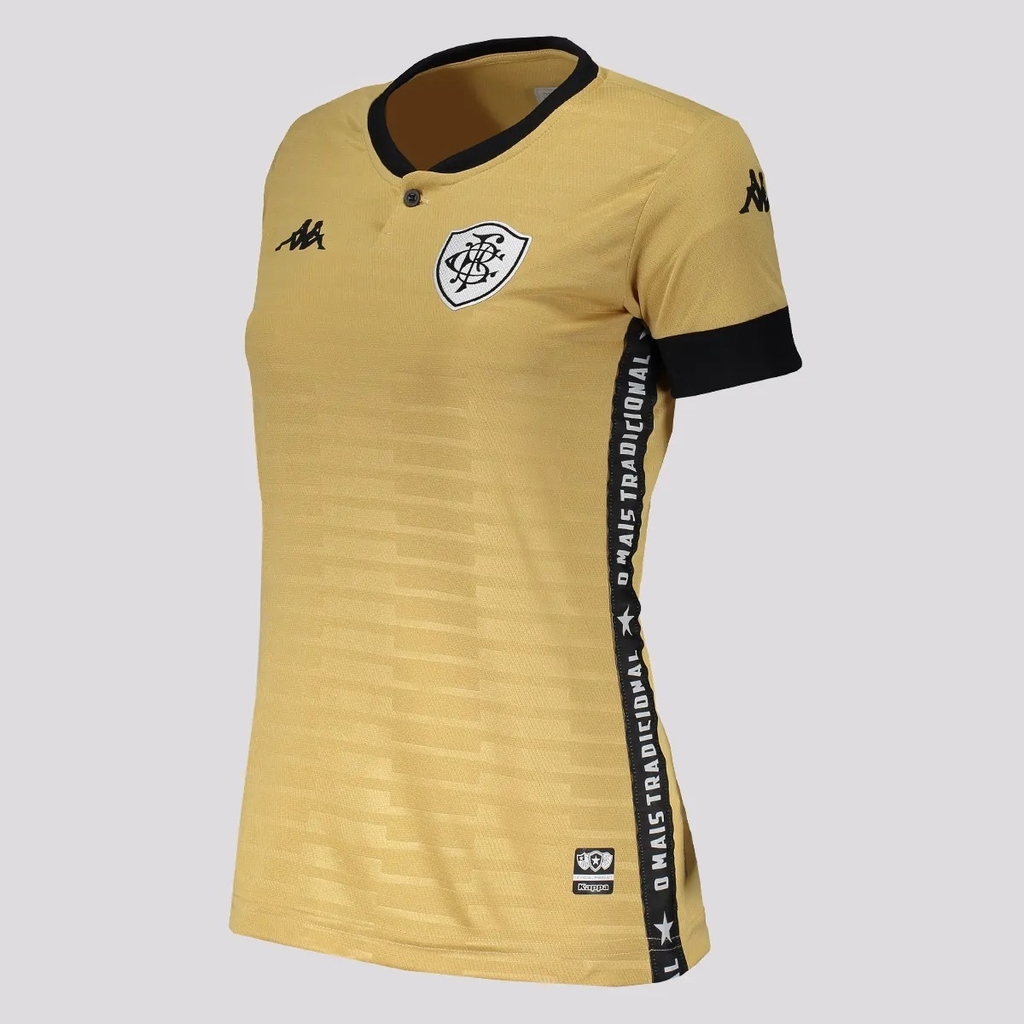 Camisa Botafogo Feminina Dourada 2021