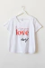 Remera LOVE MORE, Blanco - comprar online