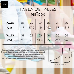 Zapatillas Combinadas Kids - La Feria del Calzado