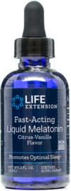 Melatonina líquida baunilha cítrica - LIFE EXTENSION